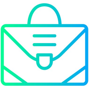 Mektup. Web simgesi basit illüstrasyon