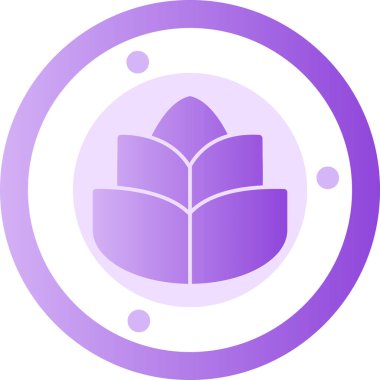 Eğitim okulu simgesi doldurulmuş ana hatlarıyla