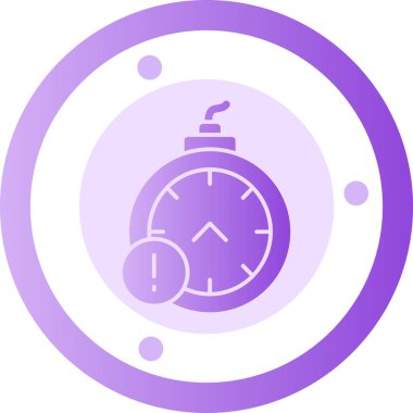 Pusula. Web simgesi basit illüstrasyon