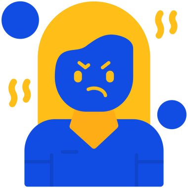 kızgın adam duygu simgesi