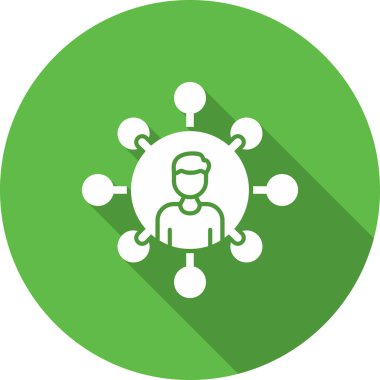 insanlar simge vektör illüstrasyonu