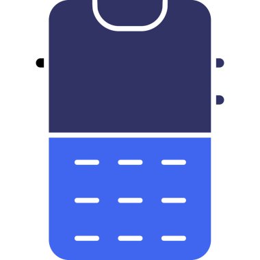 battery icon, vector illustration simple design