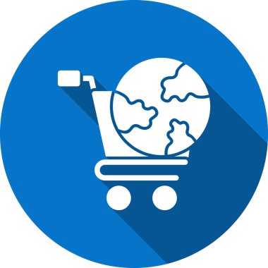 Alışveriş arabası. Basit tasarım