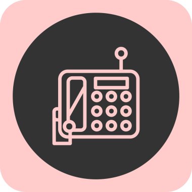 hesap makinesi simgesi, vektör illüstrasyonu