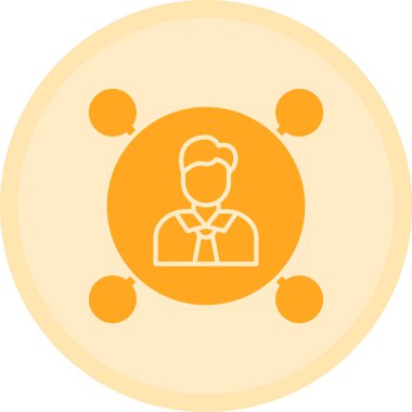 iş simgesi vektör illüstrasyonu