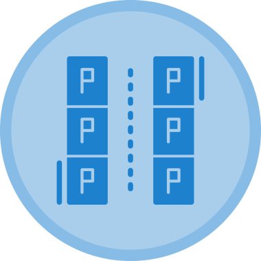 Park yeri. Basit resimleme