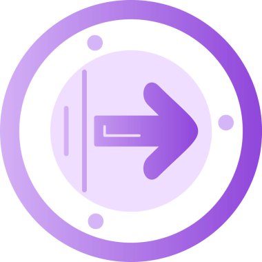 Modern simgenin vektör illüstrasyonu