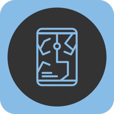 seo modern simgesinin vektör illüstrasyonu