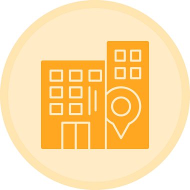 Modern simgenin vektör illüstrasyonu