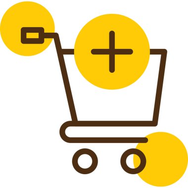 Araba ikonu. Web için tramvay vektör simgesinin basit çizimi