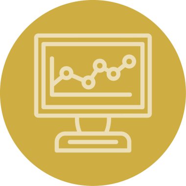 seo modern simgesinin vektör illüstrasyonu