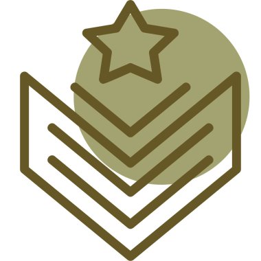 yıldız simgesi, vektör çizimi