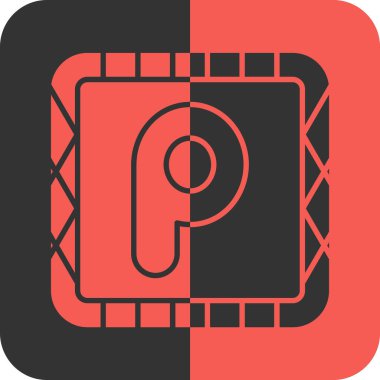 beyaz arkaplanda izole edilmiş renk vektörü simgesi.