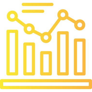 Grafik grafik vektör simgesi