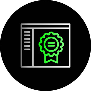 seo modern simgesinin vektör illüstrasyonu