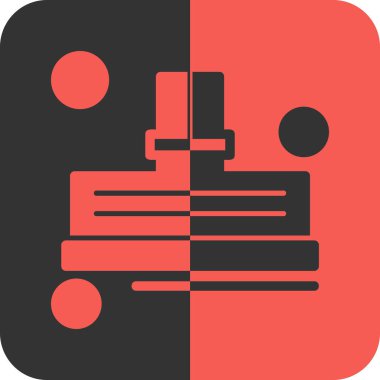 Modern b 'nin vektör illüstrasyonu eksik simgesi