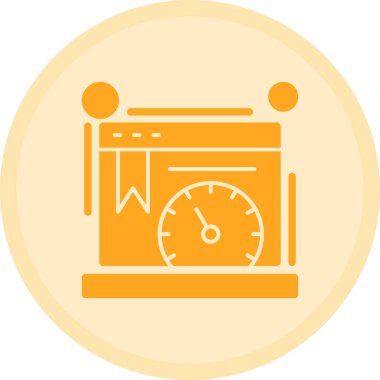 Seo simgesinin vektör illüstrasyonu