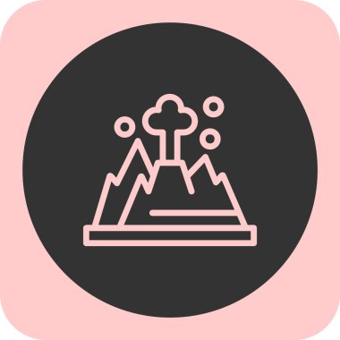 Bir çiftlik simgesinin vektör illüstrasyonu