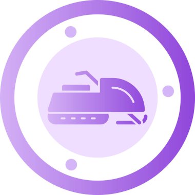 Bir benzin deposunun vektör illüstrasyonu