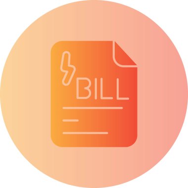 Dosya simgesinin vektör illüstrasyonu