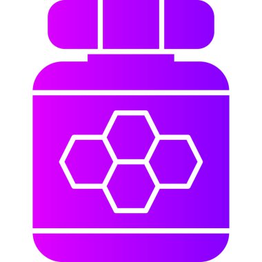 Şişe. Web simgesi basit illüstrasyon