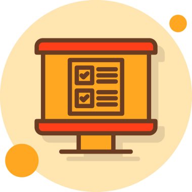 Takvim simgesi vektör illüstrasyonu