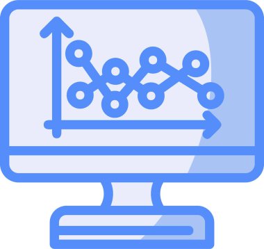 Grafik. Web simgesi basit illüstrasyon