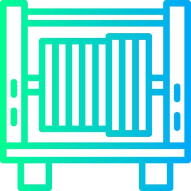 battery icon, vector illustration simple design