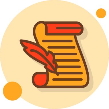 Kitap. Web simgesi basit illüstrasyon