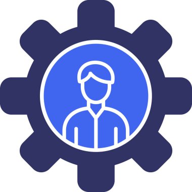 Teçhizat Web simgesi basit illüstrasyon