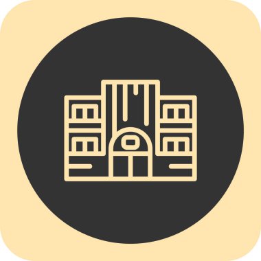 Moda tarzı izole edilmiş arkaplan oluşturma simgesi