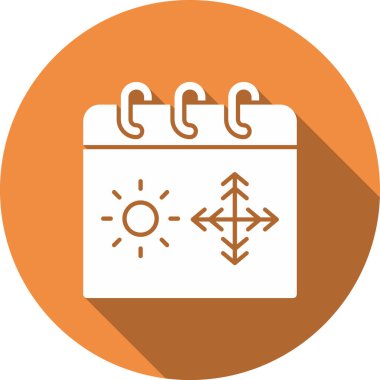 Takvim. Web simgesi basit tasarım