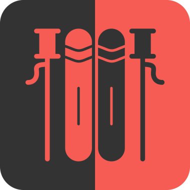 Modern simgenin vektör illüstrasyonu