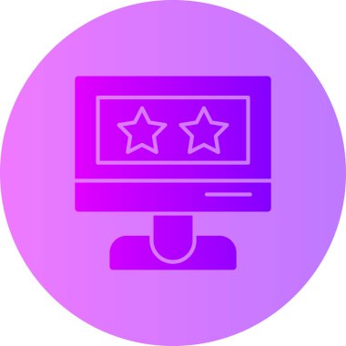 bilgisayar simgesi vektör illüstrasyonu