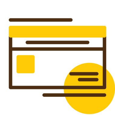 Modern simgenin vektör illüstrasyonu