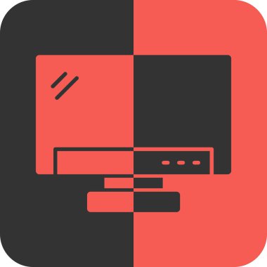 Modern dizüstü bilgisayarın vektör illüstrasyonu simgeden yoksun