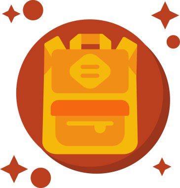 torba çuvalı simgesi düz biçimli