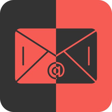 vektör e- posta pazarlama simgesi