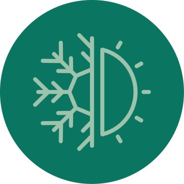 Bir noel ağacının vektör çizimi