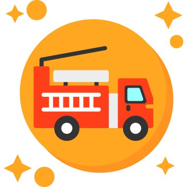 itfaiye musluğu ağ simgesi, vektör illüstrasyonu