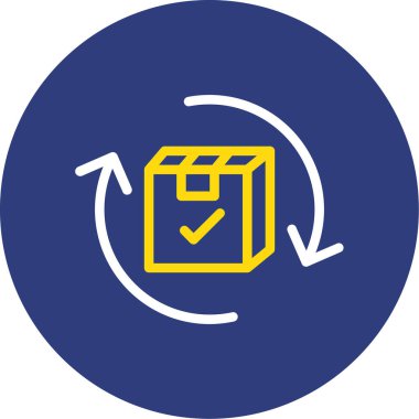 Bir web simgesinin vektör illüstrasyonu