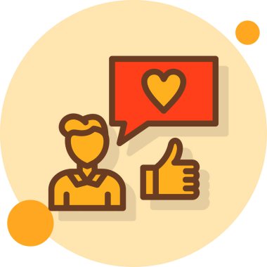 Müşteri servisi. Basit resimleme