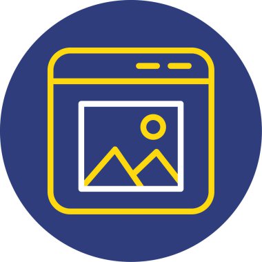 seo modern simgesinin vektör illüstrasyonu