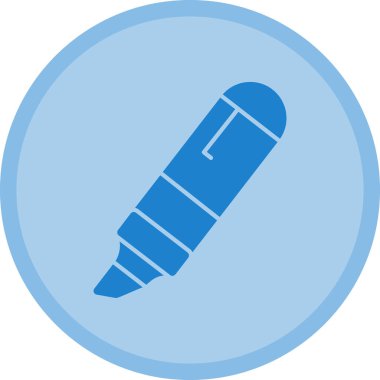 Kalem simgesi. Basit tasarım