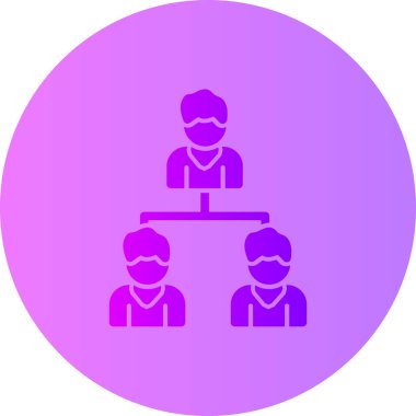 Bir toplantıda modern b 'nin vektör illüstrasyonunda simge eksikliği olan insanlar.