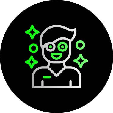 Projeniz için vektör avatar simgesi