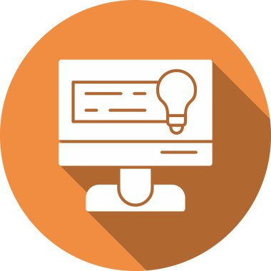 seo modern simgesinin vektör illüstrasyonu