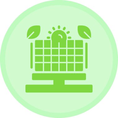 Bir takvim simgesinin vektör illüstrasyonu