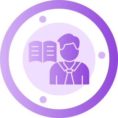 avatar. Web simgesi basit illüstrasyon