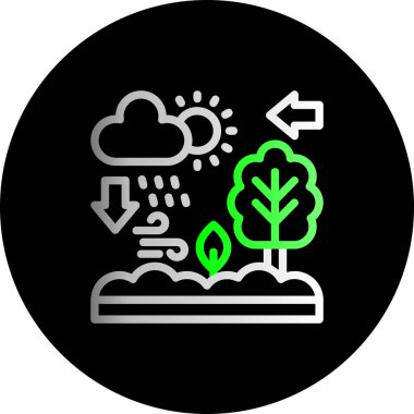 bulut hesaplama vektör çizgisi simgesi